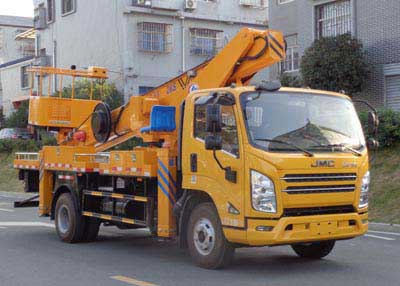 江鈴28米伸縮臂式 高空作業車